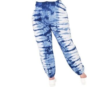 ZIM & ZOE 22W Blue Tie Dye Blaze Joggers Track Pant (E33.10)